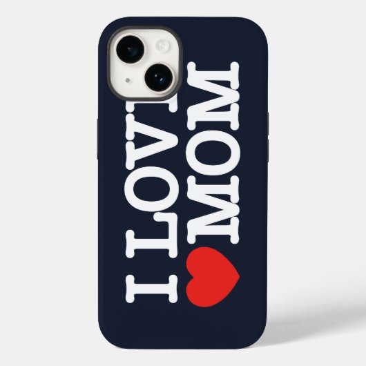 Ik hou van mama Case-Mate iPhone case (Achterkant)