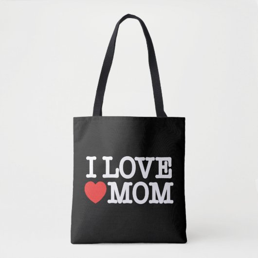 Ik hou van mama draagtas (Voorkant)