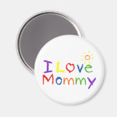 Ik hou van mama magneet (Voorkant / Achterkant)