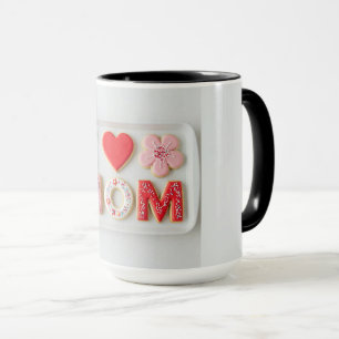 Ik hou van mama Moederdag Mok
