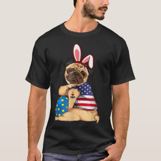 Ik hou van mama moederdag steun Oekraïense Amerika T-shirt