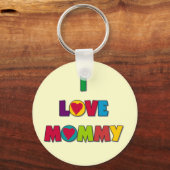 Ik hou van mama-overhemden en cadeautjes sleutelhanger (Voorkant)