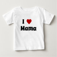 Ik hou van mama-shirt
