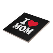 Ik hou van mama tegeltje (Zijkant)