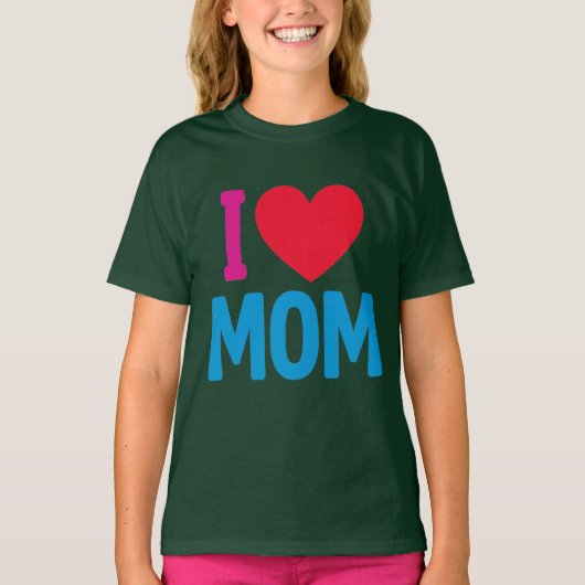 "IK HOU VAN MAMA" TSHIRT (Voorkant)