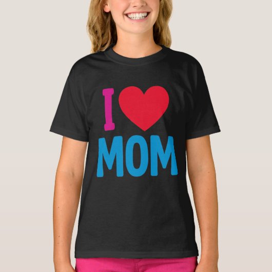 "IK HOU VAN MAMA" TSHIRT (Voorkant)