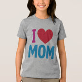 "IK HOU VAN MAMA" TSHIRT (Voorkant)