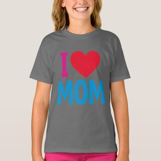"IK HOU VAN MAMA" TSHIRT (Voorkant)