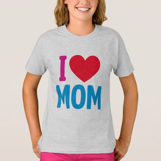 "IK HOU VAN MAMA" TSHIRT (Voorkant)