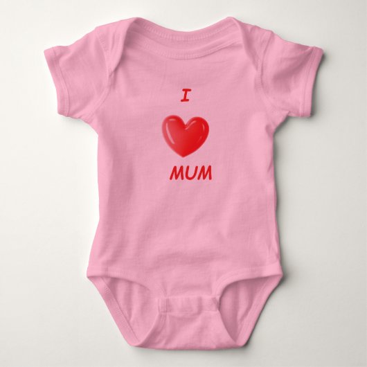 Ik hou van MAMMA Romper (Voorkant)