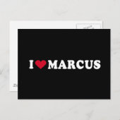 IK HOU VAN MARCUS BRIEFKAART (Voorkant / Achterkant)