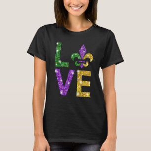 Ik hou van Mardi Gras T Shirt Mardi Gras Shirt voo