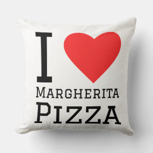 Ik hou van margherita pizza kussen