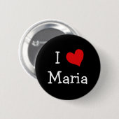 Ik hou van Maria Ronde Button 5,7 Cm (Voorkant /achterkant)
