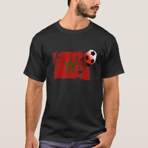 Ik hou van Marokkaanse vlag T-shirt