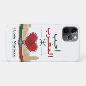 Ik hou van Marokko Case-Mate iPhone Case (Achterkant (horizontaal))