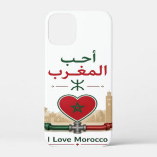 Ik hou van Marokko iPhone 12 Mini Hoesje