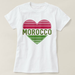 Ik hou van Marokko, Marokkaans hart T-shirt