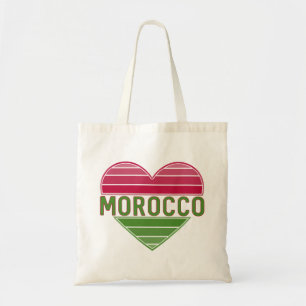 Ik hou van Marokko, Marokkaans hart Tote Bag