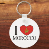 Ik hou van Marokko Sleutelhanger (Voorkant)