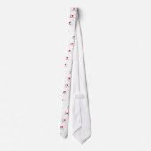 Ik hou van matrassen stropdas (Achterkant)