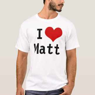 Ik hou van Matt T-shirt