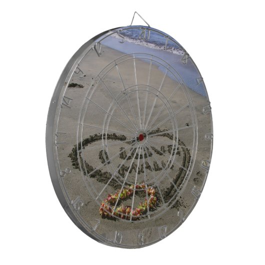 Ik hou van Maui Dartbord (Voorkant Links)