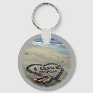 Ik hou van Maui Sleutelhanger