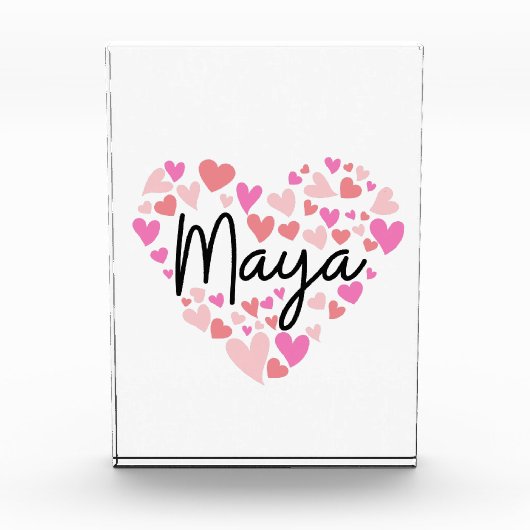 Ik hou van Maya Fotoblokken (Voorkant)