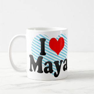 Ik hou van Maya Koffiemok