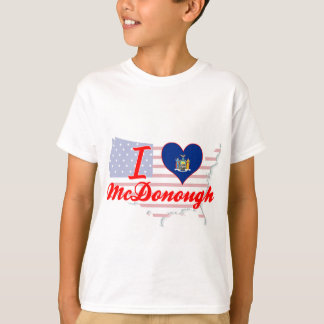 Ik hou van McDonough, New York T-shirt