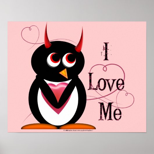 Ik hou van me! Evil Penguin Poster (Voorkant)