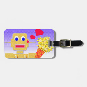 Ik hou van me, ik ben een Bot Bagagelabel