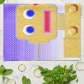 Ik hou van me, ik ben een Bot Theedoek (Gevouwen)