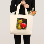 Ik hou van me...Ik ben Lonley. Grote Tote Bag (Voorkant (product))