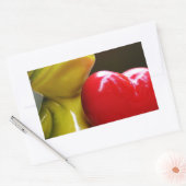 Ik hou van me...Ik ben Lonley. Rechthoekige Sticker (Envelop)