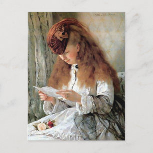 Ik hou van me - ik hou niet van me briefkaart