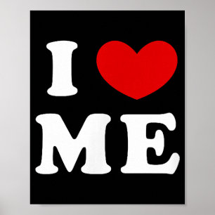 Ik hou van me poster