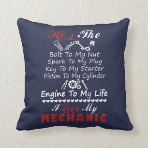 Ik hou van MECHANIC Kussen