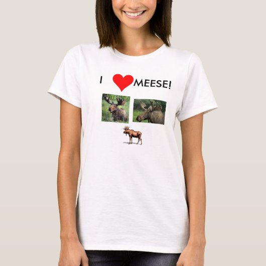 ik hou van meens t-shirt (Voorkant)