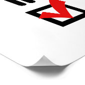 Ik hou van meisjes poster (Hoek)