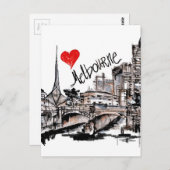 Ik hou van Melbourne Briefkaart (Voorkant / Achterkant)