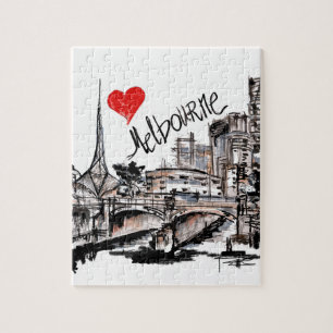 Ik hou van Melbourne Legpuzzel