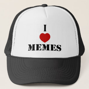 Ik hou van memen trucker pet