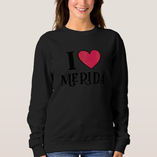 Ik hou van Merida Mexico Vakantie Trui (Voorkant)