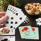 Ik hou van Mermaids Pokerkaarten (Insitu)