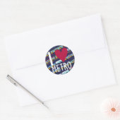 Ik hou van Metro Sticker (Envelop)