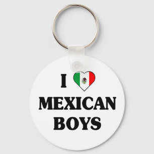 Ik hou van Mexicaanse jongens Sleutelhanger