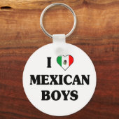 Ik hou van Mexicaanse jongens Sleutelhanger (Voorkant)