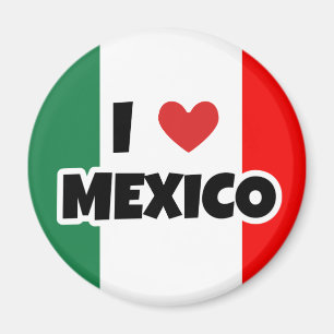 Ik hou van Mexico Magneet